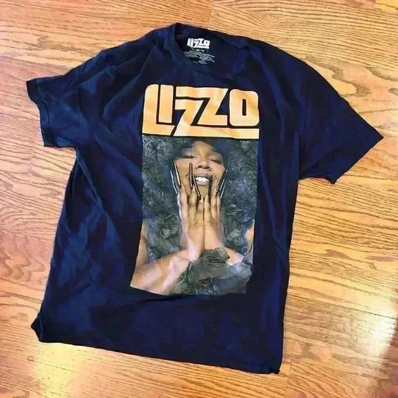 Lizzo Portrait T-Shirt Hip Hop Rap Size XL - Picture 6 of 6